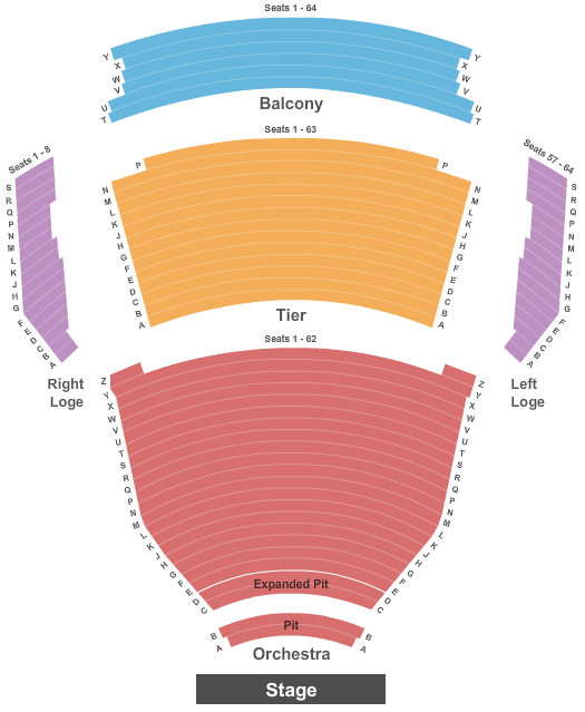 Tennessee Performing Arts Center MJ Seating Chart